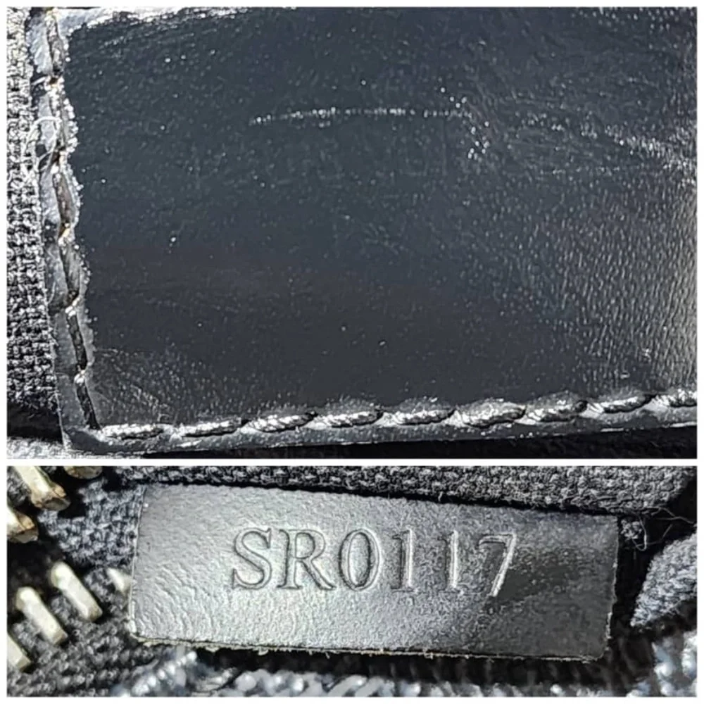Authentic LOUIS VUITTON Damier Graphite Mick PM Shoulder Bag Black/Grey